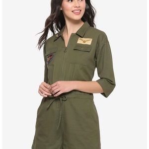 Her Universe Captain Marvel Cargo Romper